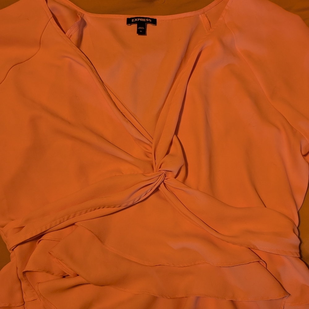 Express V Neck Blouse